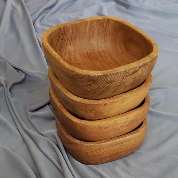 Teak Salad Bowls - Picture 9 of 11
